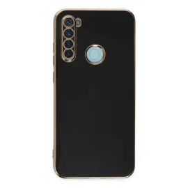 Newface Xiaomi Redmi Note 8 Kılıf Volet Silikon - Siyah