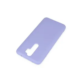 Newface Xiaomi Redmi Note 8 Pro Kılıf Nano Içi Kadife Silikon - Lila