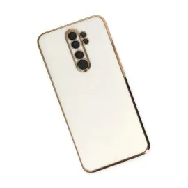 Newface Xiaomi Redmi Note 8 Pro Kılıf Volet Silikon - Beyaz