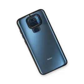 Newface Xiaomi Redmi Note 9 Kılıf Dora Kapak - Siyah