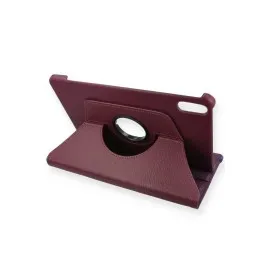 Newface Xiaomi Redmi Pad 2 Kılıf 360 Tablet Deri Kılıf - Mürdüm