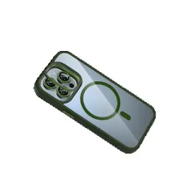Joko Apple Iphone 14 Pro Max Remim Lensli Magsafe Standlı Kapak - Koyu Yeşil