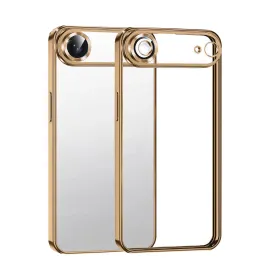 Newface Apple Iphone 17 Air Razer Lensli Silikon - Çöl Titanyum