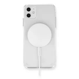 Newface Iphone 11 Kılıf Magneticsafe Şeffaf Silikon - Şeffaf