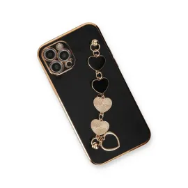 Newface Iphone 12 Pro Kılıf Esila Silikon - Siyah