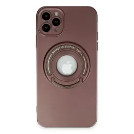 Newface Iphone 12 Pro Kılıf Lukka Magneticsafe Kapak - Kahverengi