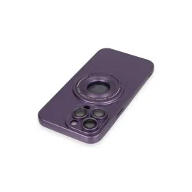 Newface Iphone 13 Pro Max Kılıf Lukka Magneticsafe Kapak - Derin Mor
