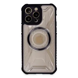 Newface Iphone 13 Pro Max Kılıf Prag Magneticsafe Kapak - Siyah
