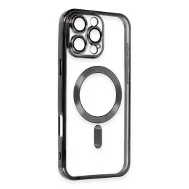 Newface Iphone 16 Pro Kılıf Kross Magneticsafe Kapak - Siyah
