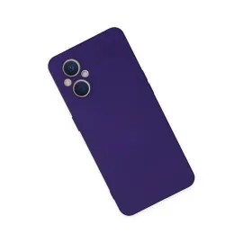 Newface Oppo Reno 7 Lite Kılıf Nano Içi Kadife Silikon - Mor