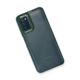 Newface Samsung Galaxy A03S Kılıf Dora Kapak - Haki Yeşil