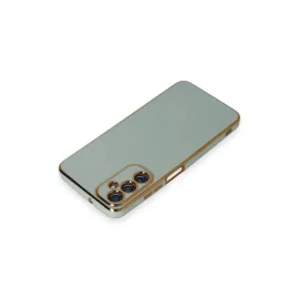 Newface Samsung Galaxy A05S Kılıf Volet Silikon - Açık Yeşil