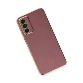 Newface Samsung Galaxy A14 4G Kılıf Volet Silikon - Kırmızı