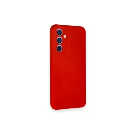 Newface Samsung Galaxy A54 5G Kılıf Nano Içi Kadife Silikon - Kırmızı