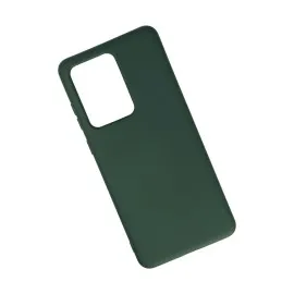 Newface Samsung Galaxy S20 Ultra Kılıf Nano Içi Kadife Silikon - Koyu Yeşil