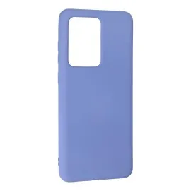 Newface Samsung Galaxy S20 Ultra Kılıf Nano Içi Kadife Silikon - Lila