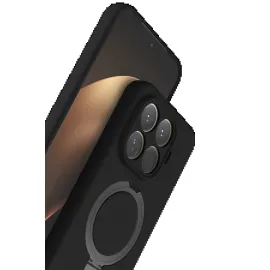 Newface Xiaomi Mi 15T Pro Regal Magsafe Standlı Kapak - Siyah