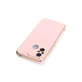 Newface Xiaomi Redmi 12C Kılıf Volet Silikon - Pembe