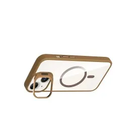 Joko Apple Iphone 13 Remim Lensli Magsafe Standlı Kapak - Kahverengi