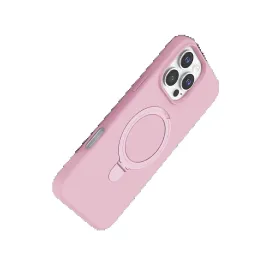 Newface Apple Iphone 16 Pro Regal Magsafe Standlı Kapak - Açık Pembe