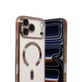 Newface Apple Iphone 17 Pro Kross Magneticsafe Kapak - Çöl Titanyum