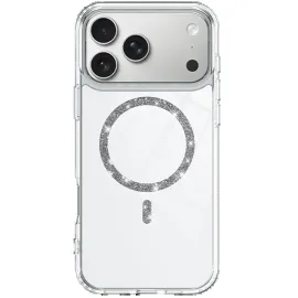 Newface Apple Iphone 17 Pro Live Diamond Magsafe Kapak - Şeffaf