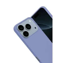 Newface Apple Iphone 17 Pro Nano Içi Kadife Silikon - Lila