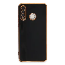 Newface Huawei P30 Lite Kılıf Volet Silikon - Siyah