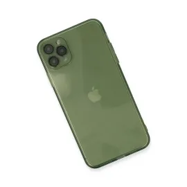 Newface Iphone 11 Pro Max Kılıf Fly Lens Silikon - Yeşil