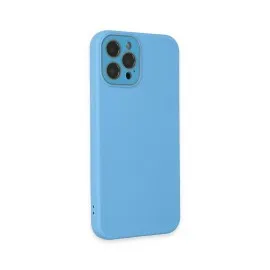 Newface Iphone 12 Pro Kılıf Lansman Glass Kapak - Mavi