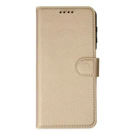 Newface Iphone 14 Pro Kılıf Trend S Plus Kapaklı Kılıf - Gold