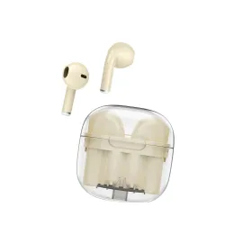 Newface LS-09 Bluetooth 5.3 TWS Kablosuz Airpods Kulaklık - Krem