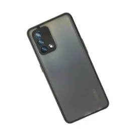 Newface Oppo A74 4G Kılıf Montreal Silikon Kapak - Siyah