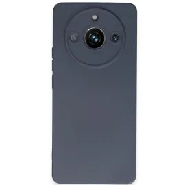 Newface Realme 11 Pro Kılıf Nano Içi Kadife Silikon - Gri