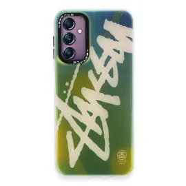 Newface Samsung Galaxy A14 4G Kılıf Estoril Desenli Kapak - Estoril - 2