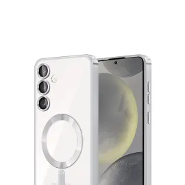 Newface Samsung Galaxy A35 5G Kross Magneticsafe Kapak - Gümüş