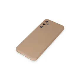 Newface Samsung Galaxy M34 5G Kılıf Nano Içi Kadife Silikon - Pudra