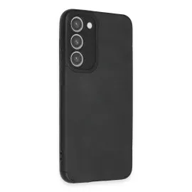 Newface Samsung Galaxy S23 Plus Kılıf Loop Deri Silikon - Siyah