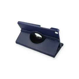 Newface Samsung Galaxy T290 Tab A 8 Kılıf 360 Tablet Deri Kılıf - Lacivert