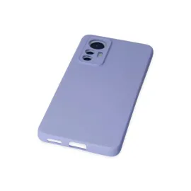 Newface Xiaomi Mi 12 Lite Kılıf Nano Içi Kadife Silikon - Lila
