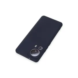 Newface Xiaomi Mi 13 Lite Kılıf Nano Içi Kadife Silikon - Lacivert