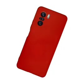 Newface Xiaomi Poco F3 Kılıf Nano Içi Kadife Silikon - Kırmızı