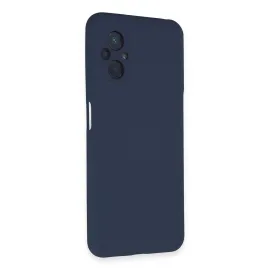Newface Xiaomi Poco M5 Kılıf Nano Içi Kadife Silikon - Lacivert