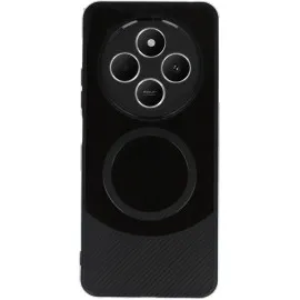 Newface Xiaomi Redmi 14C Kılıf Maya Karbon Kapak - Siyah