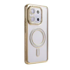 Newface Xiaomi Redmi 15C 4G Joke Simli Magneticsafe Kılıf - Gold