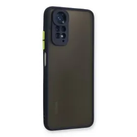 Newface Xiaomi Redmi Note 11 Kılıf Montreal Silikon Kapak - Lacivert