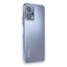 Newface Xiaomi Redmi Note 12 5G Kılıf Razer Lensli Silikon - Açık Mavi