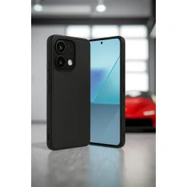 Newface Xiaomi Redmi Note 13 4G Kılıf Aras Deri Kapak - Siyah