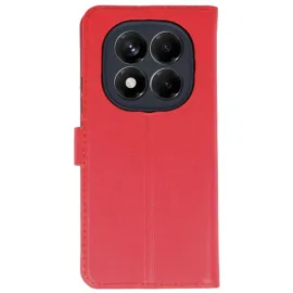 Newface Xiaomi Redmi Note 14 4G Kılıf Trend S Plus Kapaklı Kılıf - Kırmızı