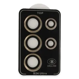 Joko Samsung Galaxy S24 Ultra Pvd Metal Kamera Lens - Gold